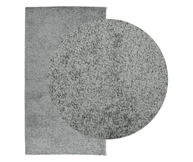 PAMPLONA zöld magas szálú bolyhos modern szőnyeg 60 x 110 cm