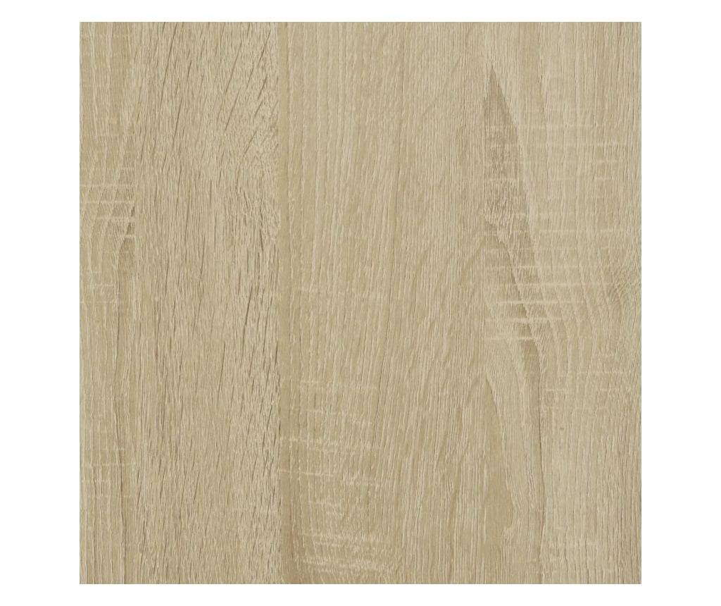 sonoma tölgy színű szerelt fa faliszekrény 78 x 18 x 71 cm - 10