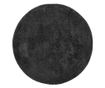 PAMPLONA antracit magas szálú bolyhos modern szőnyeg Ø 80 cm