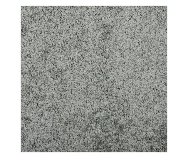 PAMPLONA zöld magas szálú bolyhos modern szőnyeg 60 x 110 cm