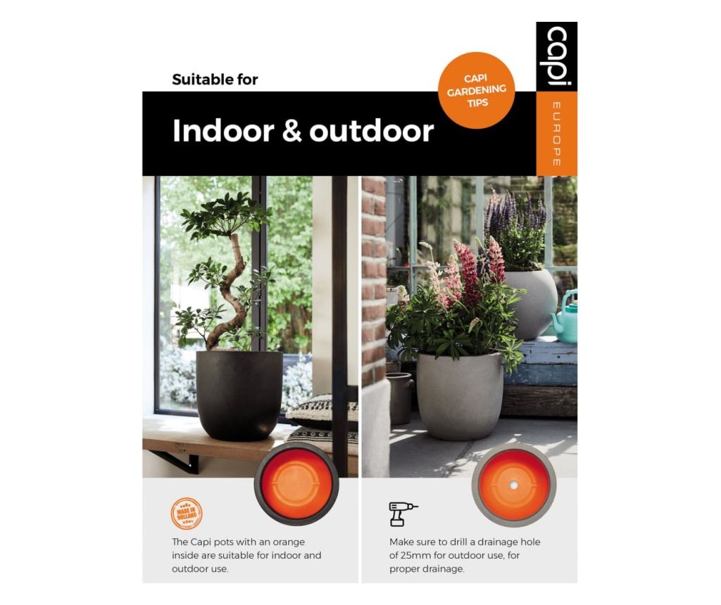 Ваза Elegant "Groove" 46x58 см черна - 6