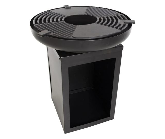 BBGRILL Matanzas kltri plancha grill, matt fekete, acl