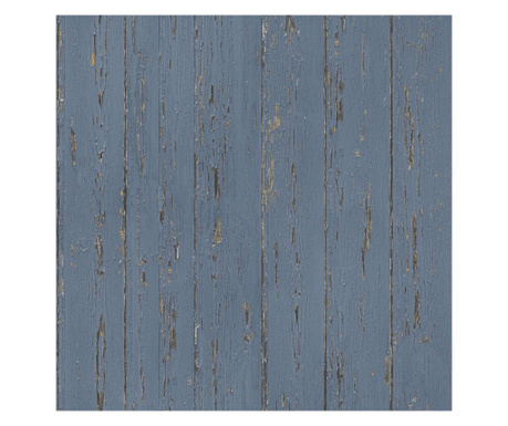 Tapet „Homestyle Old Wood”, albastru
