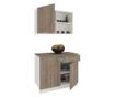 Bucatarie haaus Liz, Stejar Sonoma Inchis/Alb, L 100 cm thumbnail 2