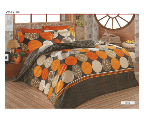 Луксозен спален комплект Cristiano Mari DG Diva 6 части , 100% натурален сатиниран памук