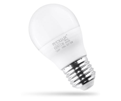 LED крушка E27 4000K 7,5W 690lm