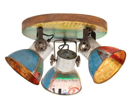 Lampă de tavan industrială 25 W, multicolor, 42x25 cm E27