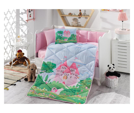 Детски спален комплект MASAL 4 части, памук и поликотън