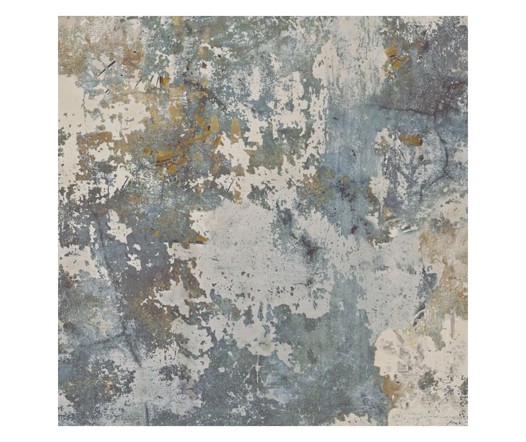 DUTCH WALLCOVERINGS Tapet model beton, gri și verde - 2