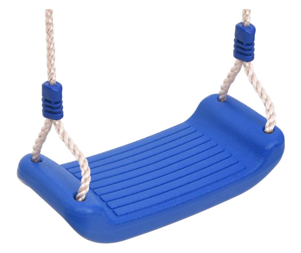 2 db kék polietilén hinta kötéllel 37 x 15 cm - 4