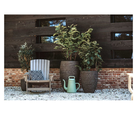 Capi Vas de plante "Nature Row" elegant, verde măsliniu, 46x58 cm mic