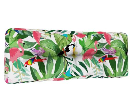 Paletni kavč blazine, Večbarvne, 120x40x12 cm, Tekstil
