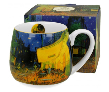 Porcelán öblös bögre 430 ml Van Gogh Kávéház éjjel
