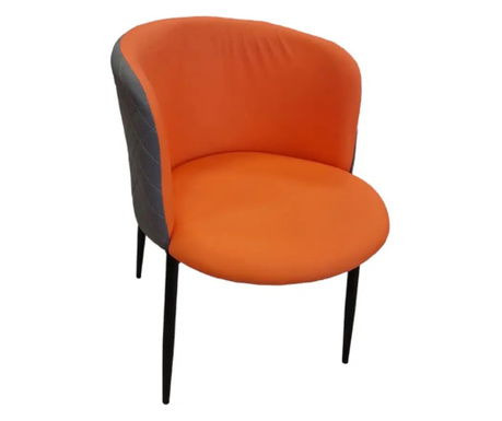 Стол, оранжев цвят, 75h см