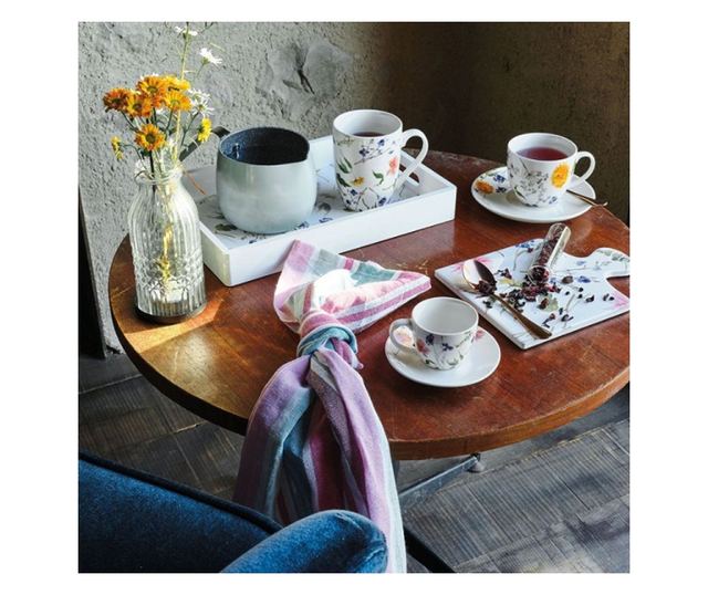 Комплект от 6 чаши за кафе или чай, Audrey, 200 ml