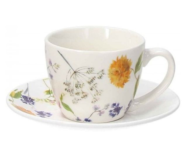 Комплект от 6 чаши за кафе или чай, Audrey, 200 ml