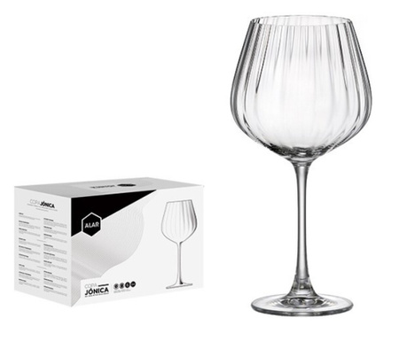 Set pahare vin ALAR Jonica, 6 piese, 640 ml, sticla