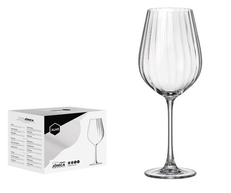 Set pahare vin ALAR Jonica, 6 piese, 500 ml, sticla