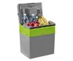 Lada frigorifica auto cu functie de incalzire si racire ECG AC 3022 HC Dual, 28 L, 12V, 230V, mod ECO, gri/verde thumbnail 2