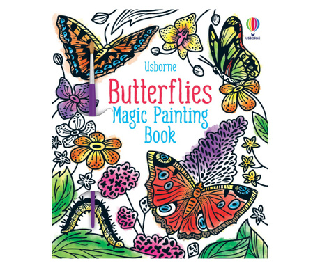 Butterflies Magic Painting Book Usborne