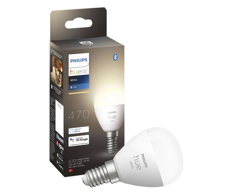 Philips Lighting Hue LED fényforrás White Ambiance Luster E14 5.7 W Melegfehér (871951435669600)