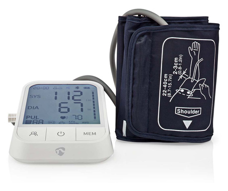 Nedis BTHBP10WT SmartLife Vérnyomásmérő
