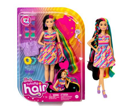 Mattel Barbie: Totally Hair baba - Szív (HCM90)