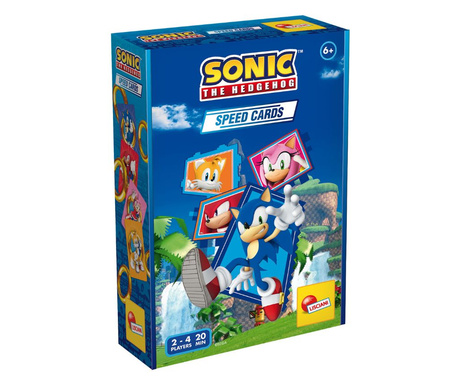 Lisciani Sonic Speedy kártyajáték