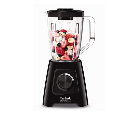 Tefal BlendForce II BL4208 turmixgép 1,25 L Asztali mixer 600 W Fekete