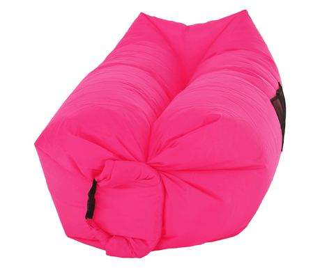 Розов надуваем шезлонг Lebag 70x240 см