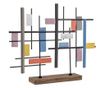 Διακοσμητικό τραπεζιού Mondrian 61x10x48,5 cm
