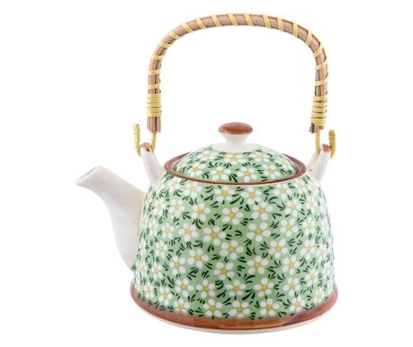 Τσαγιέρα με σουρωτήρι 18x14x12 εκ, 700 ml