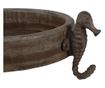 Tava decorativa lemn maro 33x13 cm