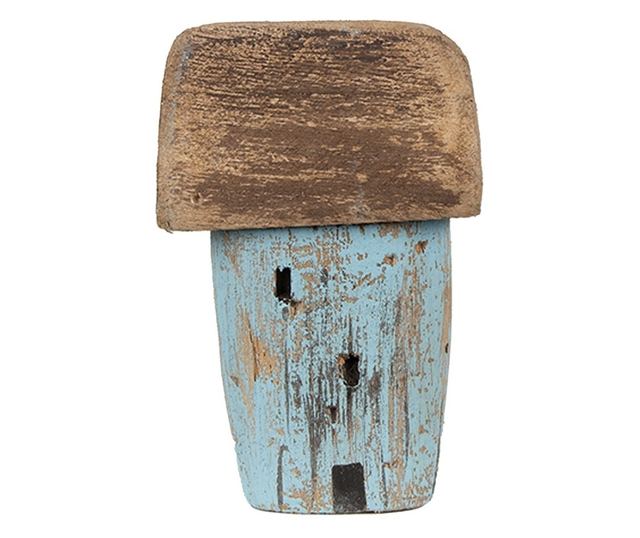 Διακόσμηση Ξύλινο σπίτι 6x4x10 cm
