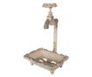 Savoniera fier bej antichizat 14x12x23 cm