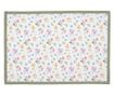 Set od 6 pamučnih držača za tanjure Flower 48x33 cm