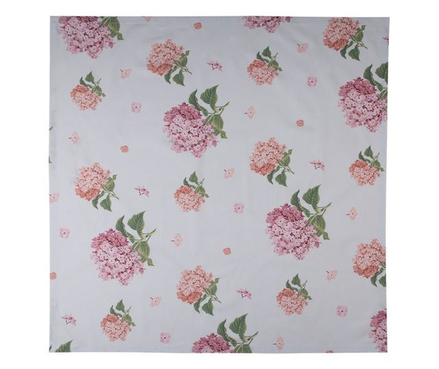 Hortensia pamučni stolnjak 100x100 cm