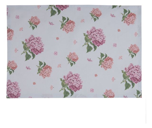 Set od 6 Hortensia pamučnih držača za tanjure 48x33 cm