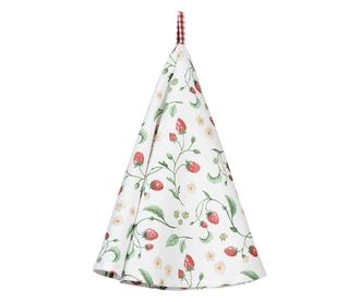 Set 3 prosoape bucatarie bumbac Capsuni 80 cm