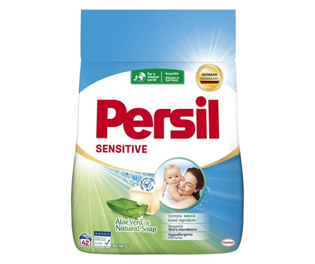 Persil Sensitive mosószer érzékeny bőrre 2.52kg (42 mosás) (9000101572551)