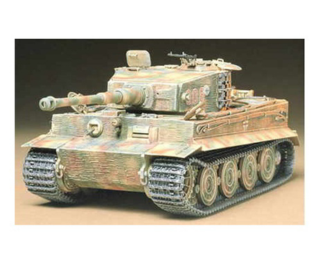 Tamiya German Heavy Tiger I Late Version harckocsi műanyag modell (1:35)