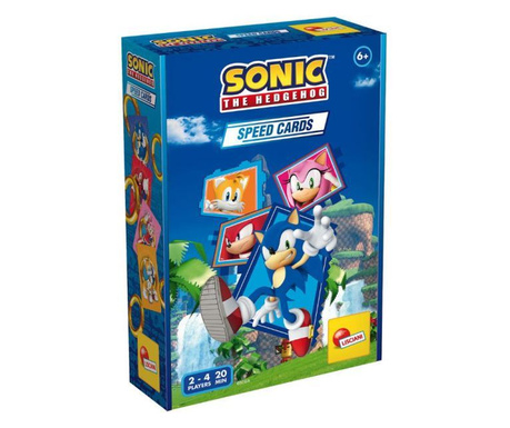 Lisciani Giochi Sonic: Speedy kártyajáték (LIS99269)