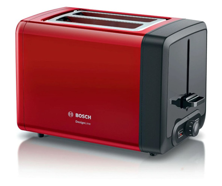 Bosch TAT4P424 DesignLine kenyérpirító piros