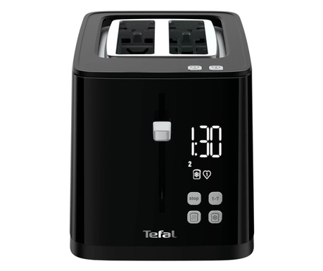 Tefal TT640810 Digital Display kenyérpirító + Tefal KO854830  Digital Smart vízforraló fekete (TEFRK463bun)