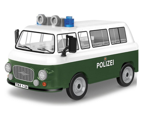 Cobi Barkas B1000 Rendőrségi busz műanyag modell (1:35)