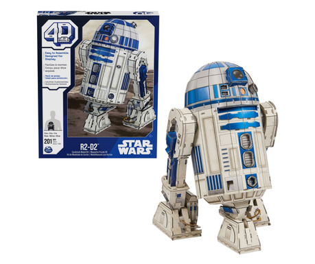 Spin Master 4D Build - Star Wars R2-D2 Modell