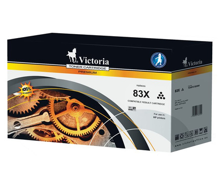 Victoria (HP CF283X 83X) Toner Fekete