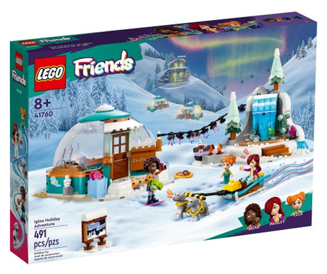 LEGO® Friends - Aventura de vacanta in iglu 41760, 491 piese