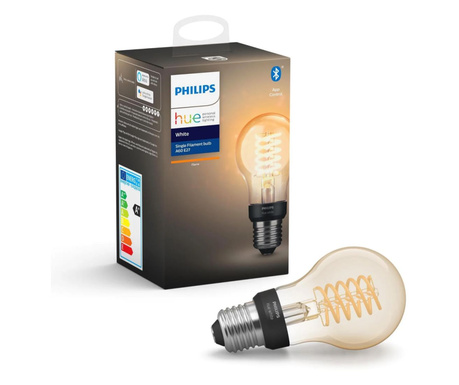 Philips Hue Filament LED fényforrás E27 5.5W (929003051401)