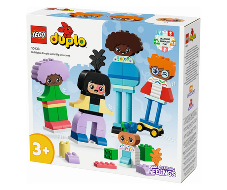 LEGO DUPLO - Megépíthető figurák különféle érzelmekkel